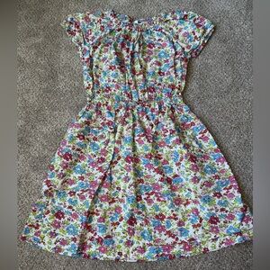 Mini Boden Floral Girls Dress Sz 9-10